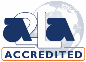 a2La accredited logo